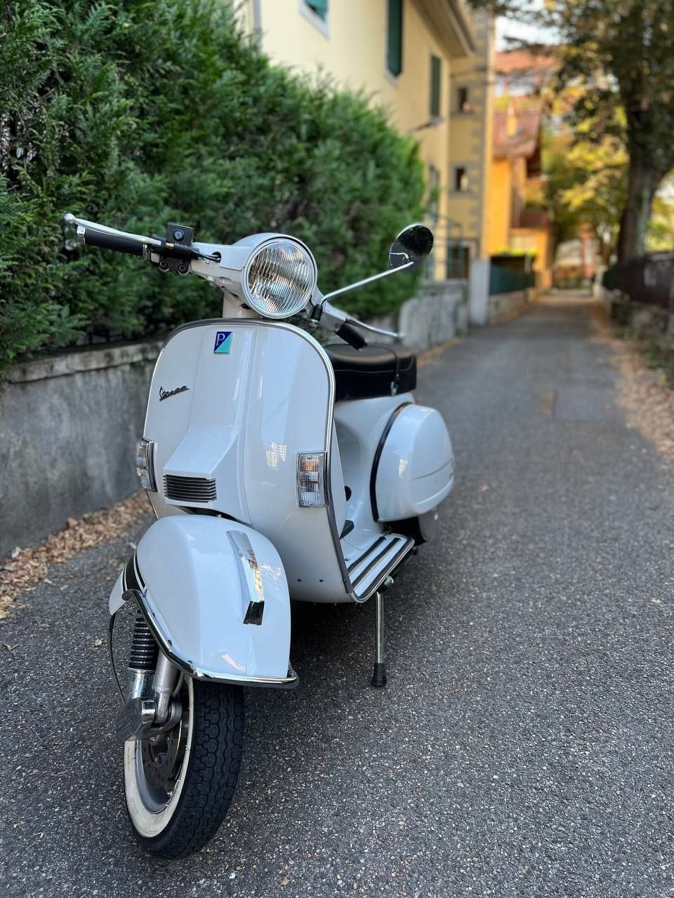 Vespa PX 125 blanche